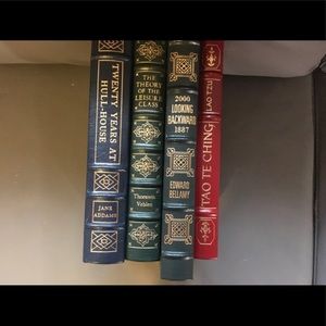 COPY - Group of Easton Press books leather bound